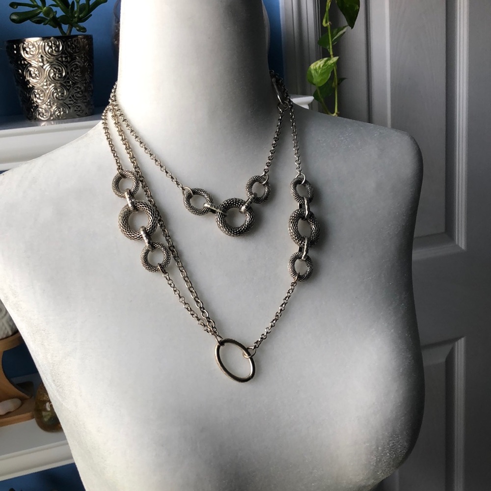 💎Premier Design Silver necklace earring set!!💎 - Picture 4 of 5